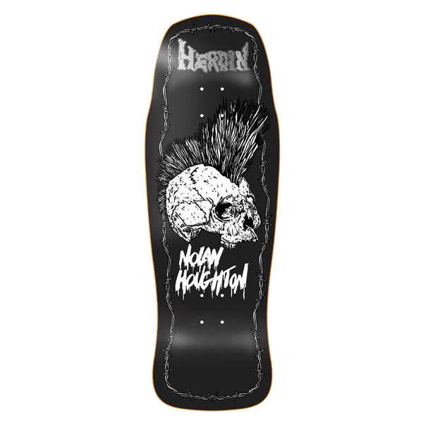 Heroin Skateboard KO2 SKULL NH Deck 10.25"