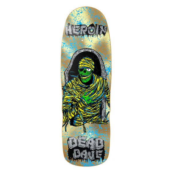 Heroin Skateboard KO2 MUMMY DD DECK 10.125"