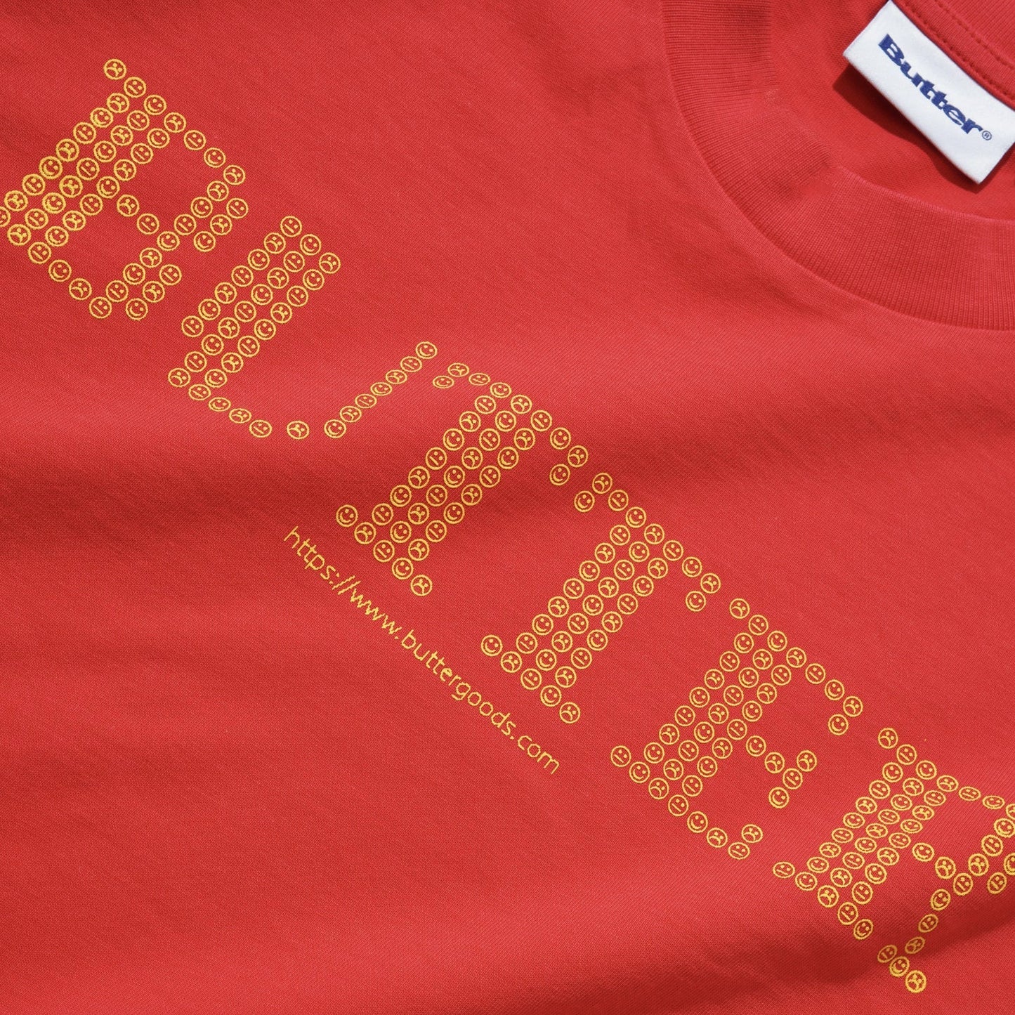 Butter Goods Terminal Tee, Red