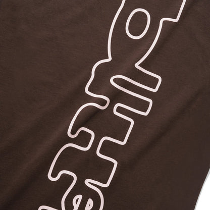 Butter Goods Warped Tee Chestnut