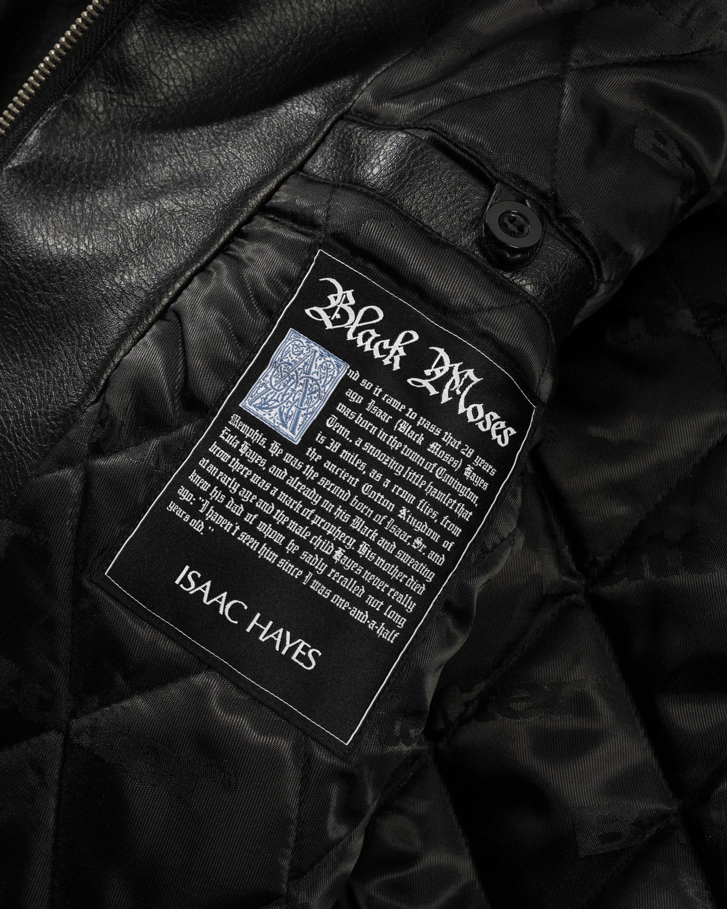 Butter Goods Isaac Hayes Bomber Jacket Black