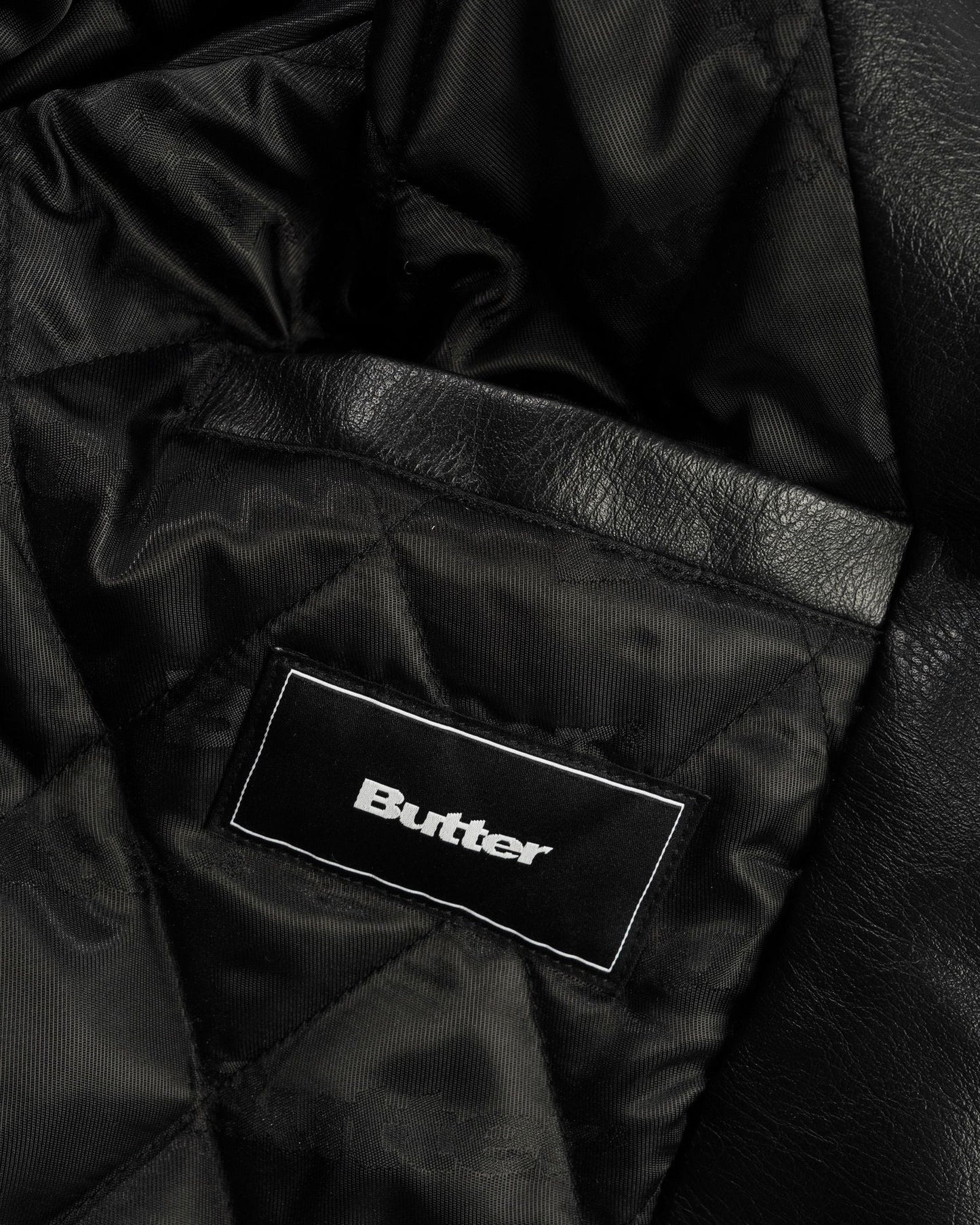 Butter Goods Isaac Hayes Bomber Jacket Black