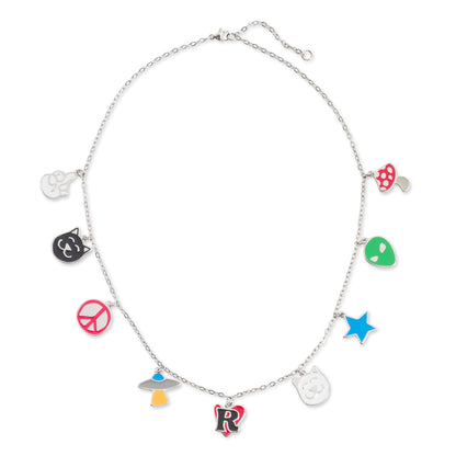 RIPNDIP Lucky Charms Necklace (Silver)