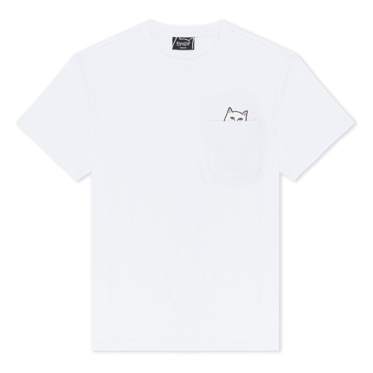 RIPNDIP Lord Nermal S/S Pocket Tee (White)