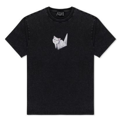 RIPNDIP Origami Tee (Black Vintage Wash)