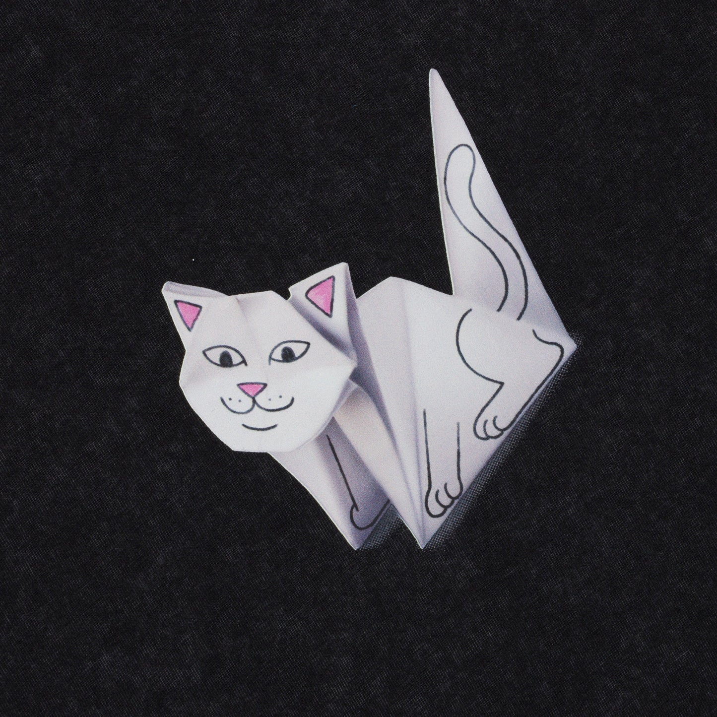RIPNDIP Origami Tee (Black Vintage Wash)