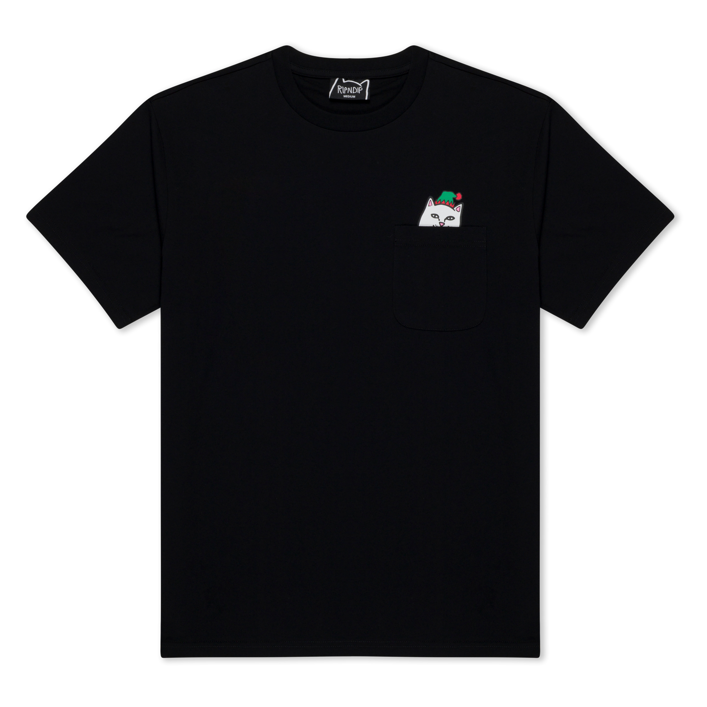 RIPNDIP Lord Nermal Elf Pocket Tee (Black)