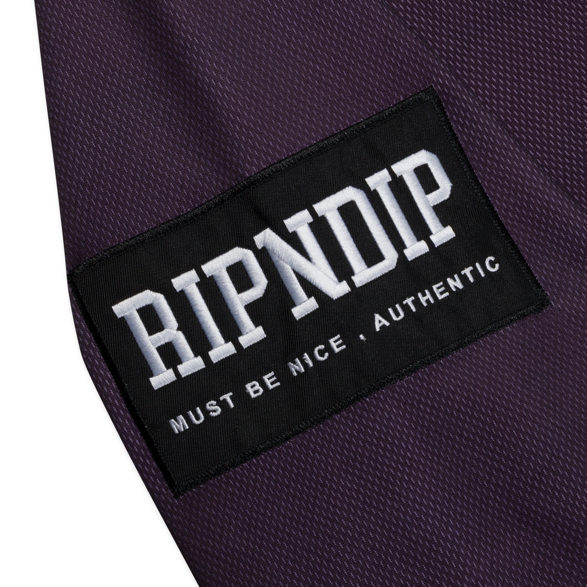 RIPNDIP No Days Off Hockey Jersey  (Plum)