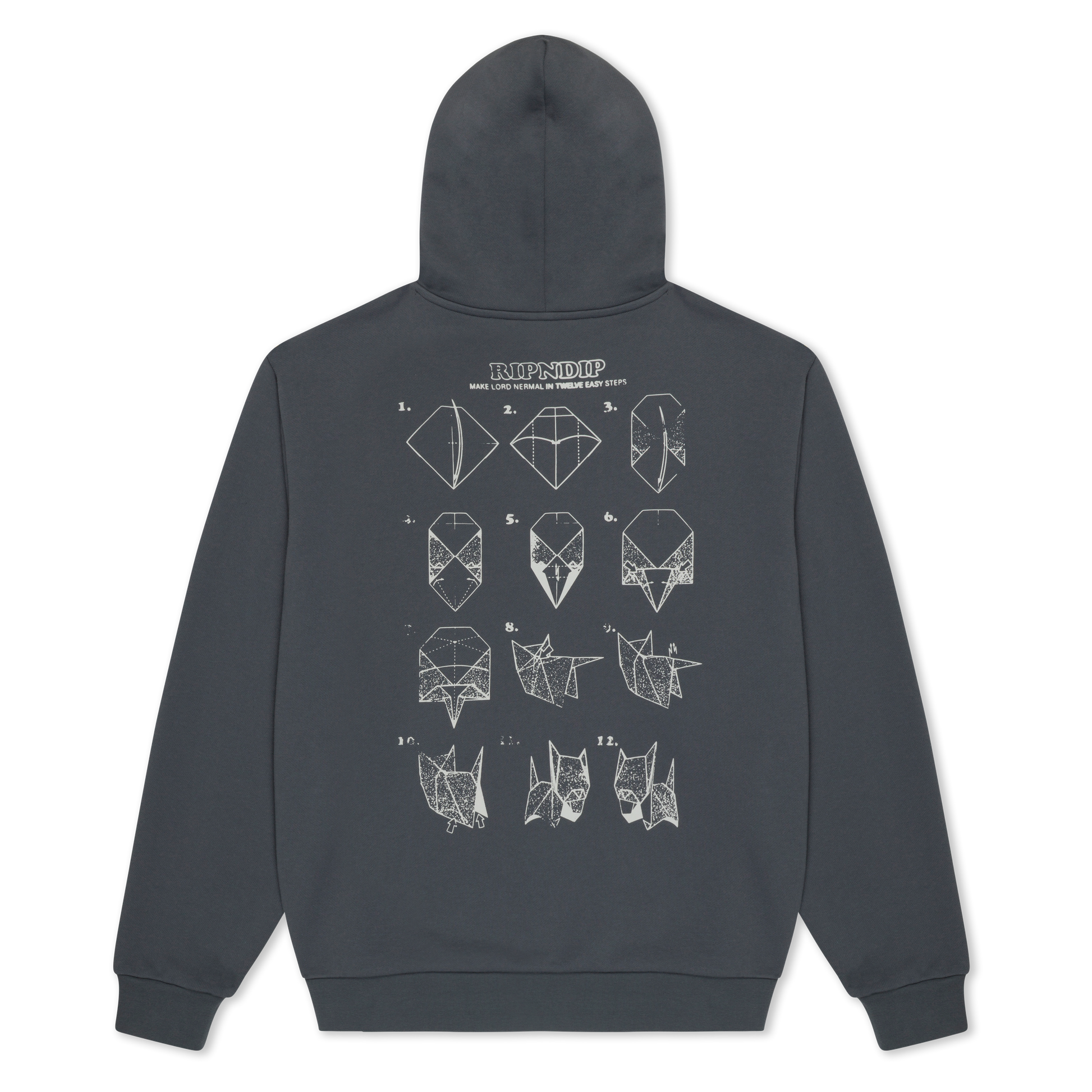 RIPNDIP Origami Hoodie (Charcoal)