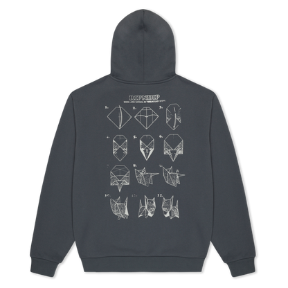 RIPNDIP Origami Hoodie (Charcoal)