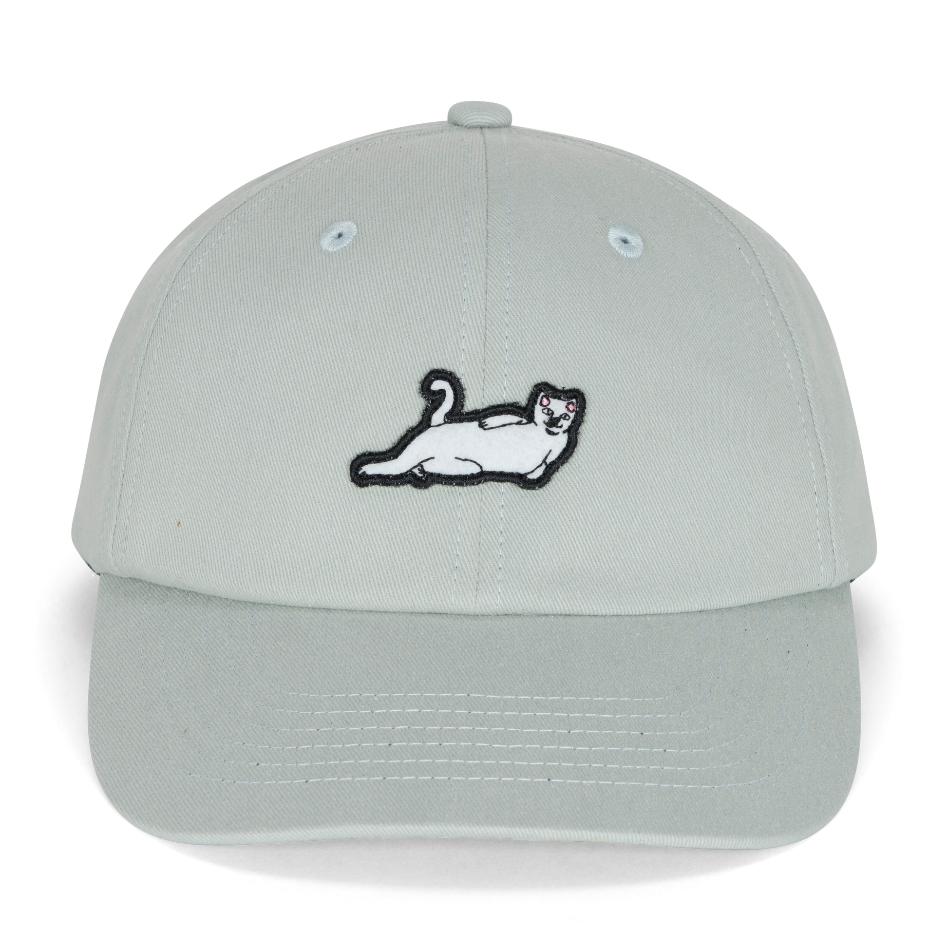 RIPNDIP Catstanza Dad Hat (Sage Grey)