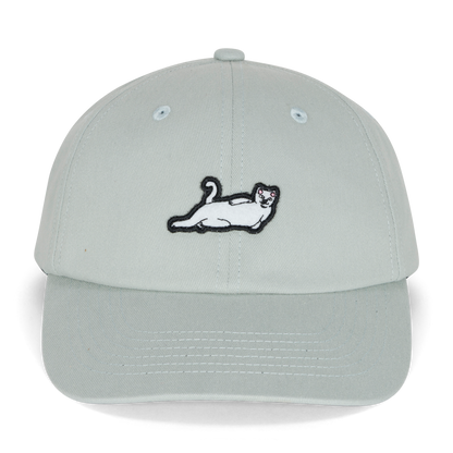 RIPNDIP Catstanza Dad Hat (Sage Grey)