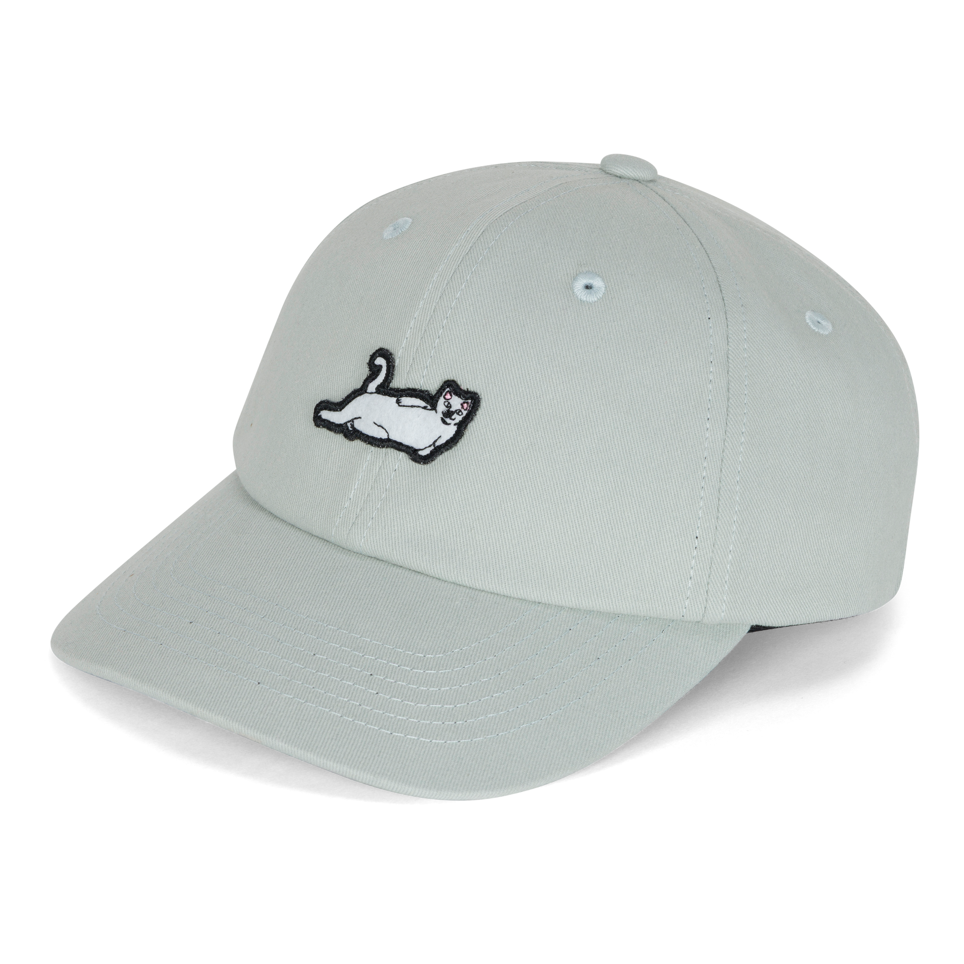 RIPNDIP Catstanza Dad Hat (Sage Grey)