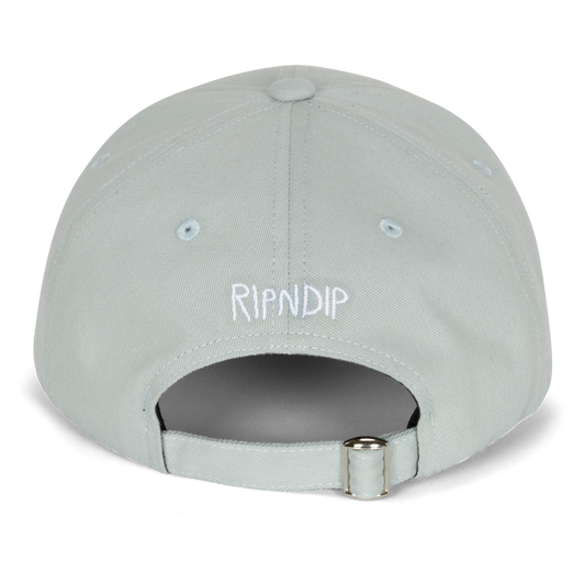 RIPNDIP Catstanza Dad Hat (Sage Grey)