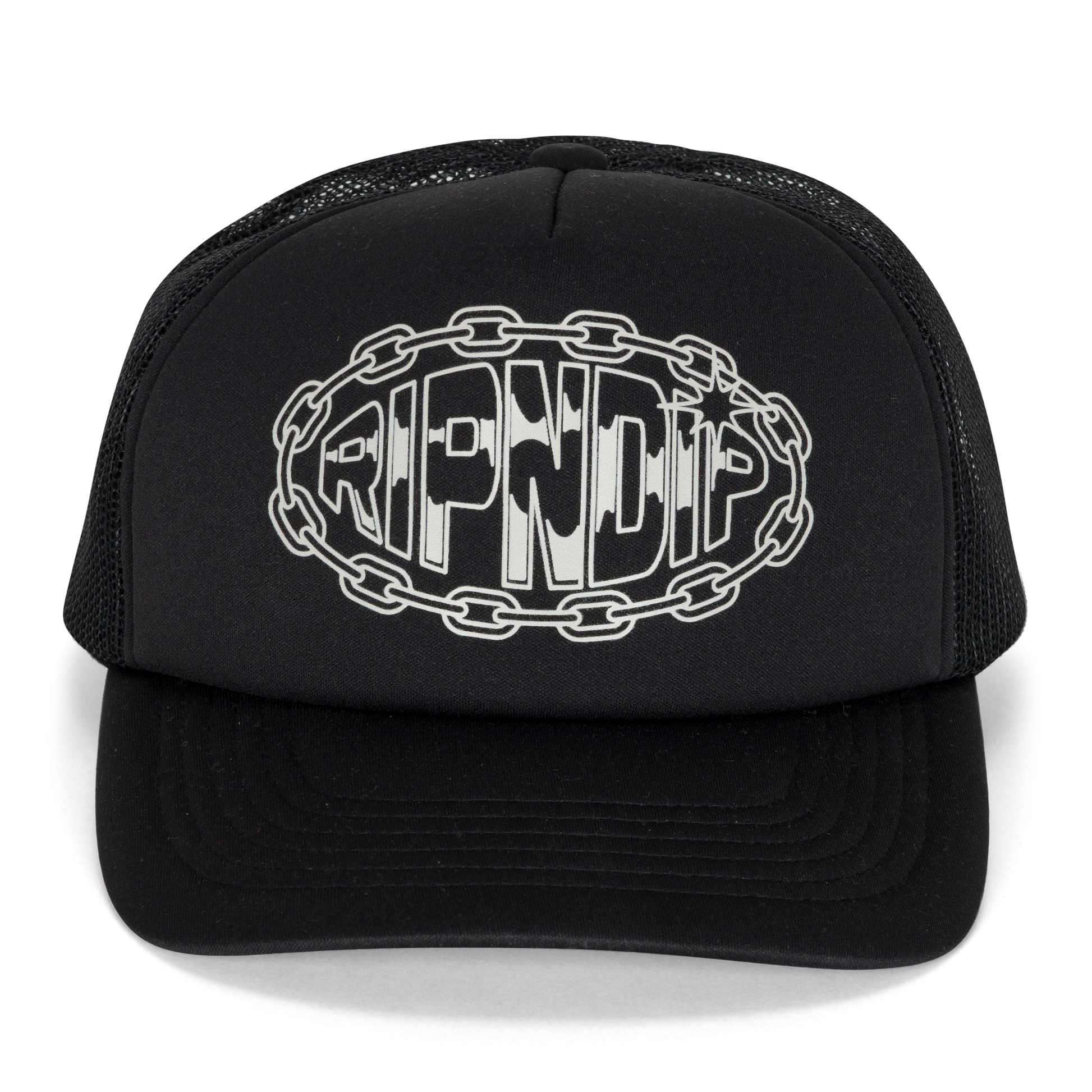 RIPNDIP Linked Up Trucker Hat (Black)