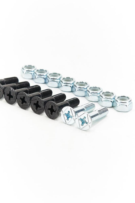 Independent Mounting Kit Cross Black Silver