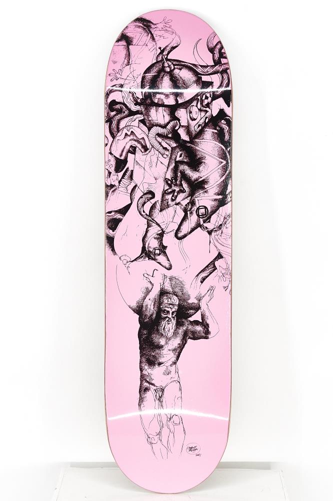 Jägers Skateboards Atlas Palsson Deck Pink