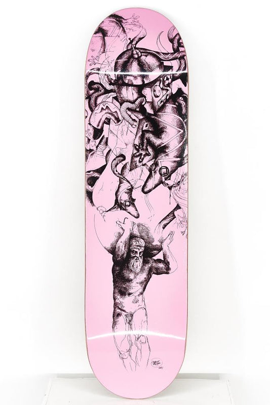 Jägers Skateboards Atlas Palsson Deck Pink