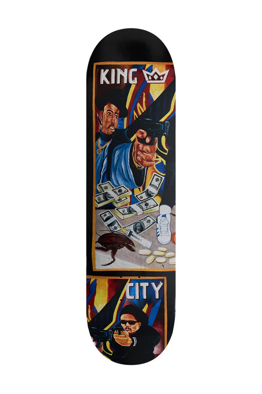 King Skateboards Team "King City" Deck