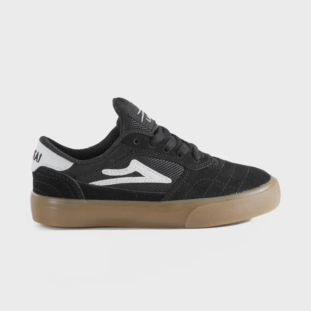 Lakai Cambridge Kids - Black/Gum Suede