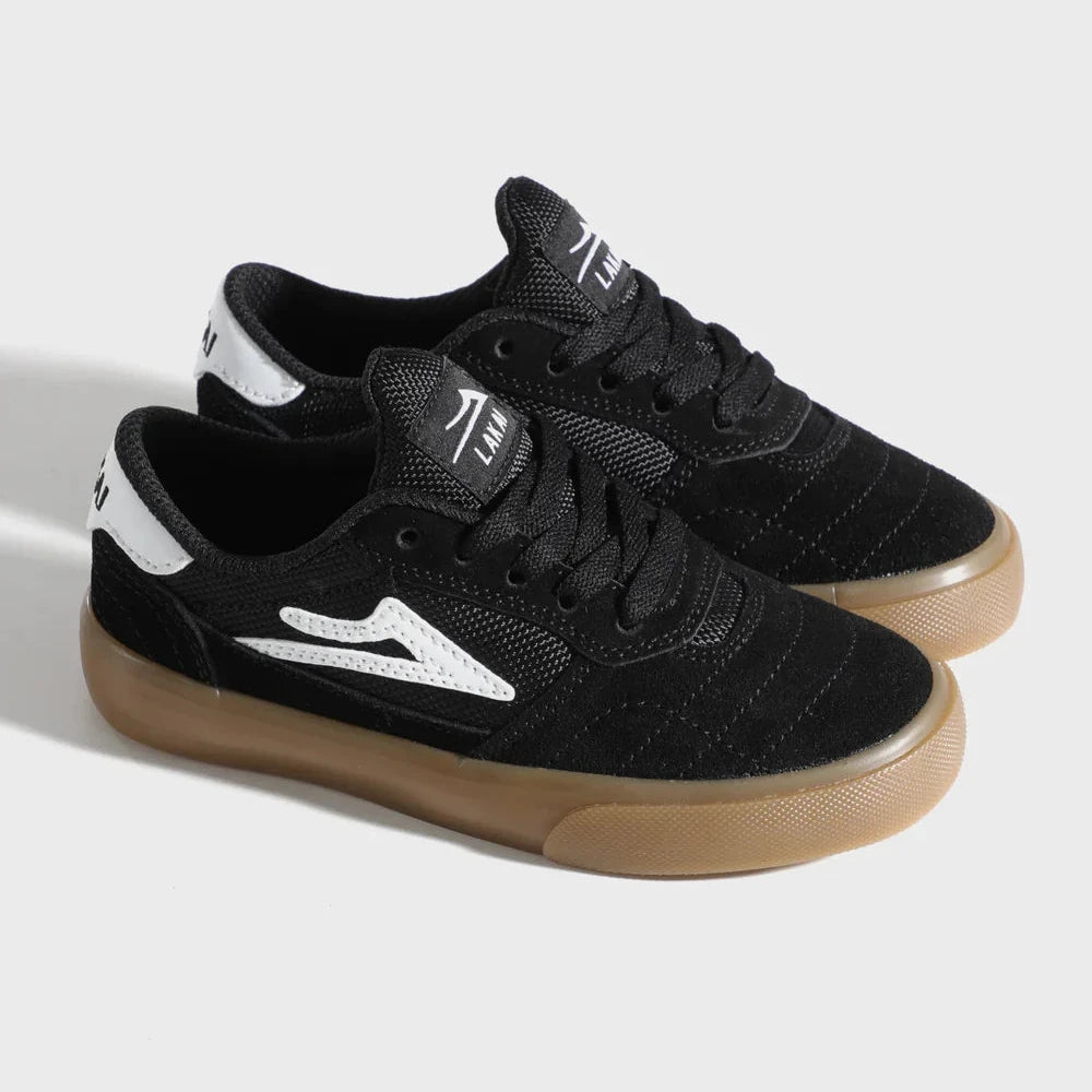 Lakai Cambridge Kids - Black/Gum Suede