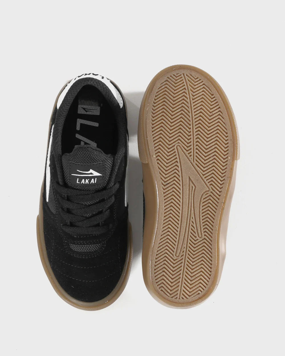 Lakai Cambridge Kids - Black/Gum Suede