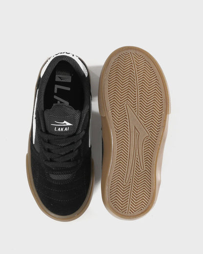 Lakai Cambridge Kids - Black/Gum Suede