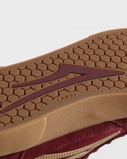 Cambridge - Burgundy Suede