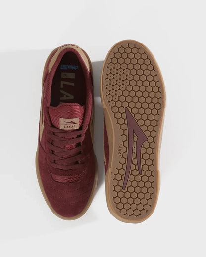 Cambridge - Burgundy Suede