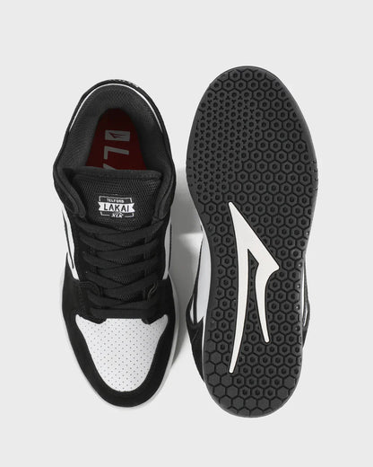 Telford Low - Black/White Leather