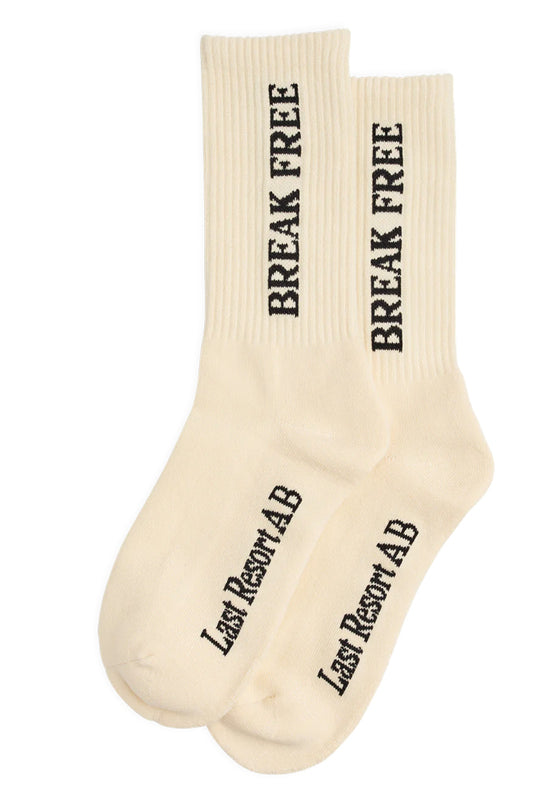 Last Resort AB Break Free Socks (1 pack) Cream White
