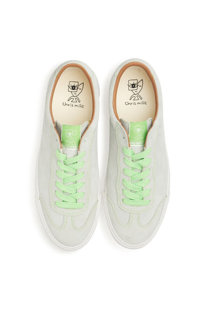 Last Resort AB VM004 Milic Suede Green Tint White
