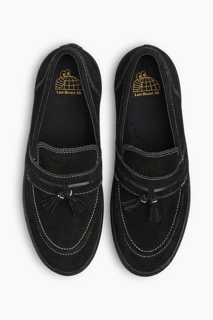 Last Resort AB VM005 Loafer Black Black White Stitch