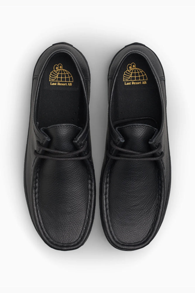 Last Resort AB VM006 Moc Lo Leather Black Black