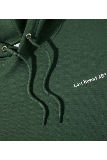 Last Resort Atlas Monogram Hoodie Forest Green