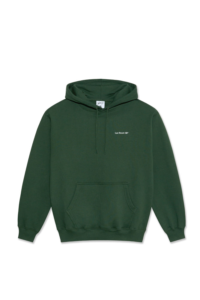 Last Resort Atlas Monogram Hoodie Forest Green