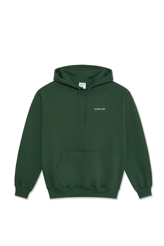 Last Resort Atlas Monogram Hoodie Forest Green