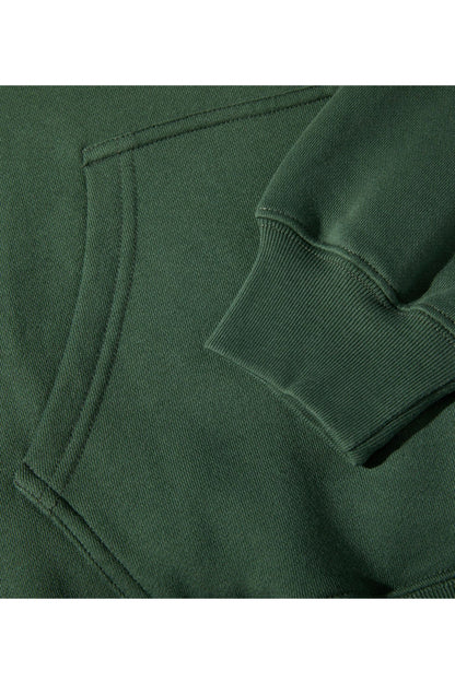 Last Resort Atlas Monogram Hoodie Forest Green