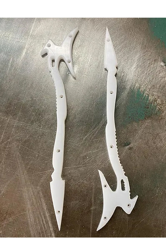 Lil Jawns Mandy Beast Axe Jawns White