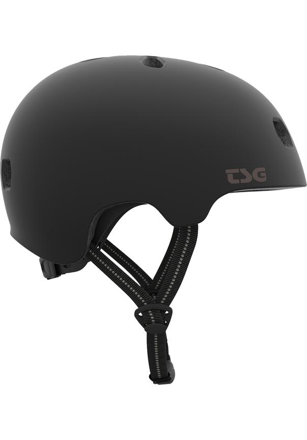 TSG Helmet Meta Solid Colors SATIN BLACK