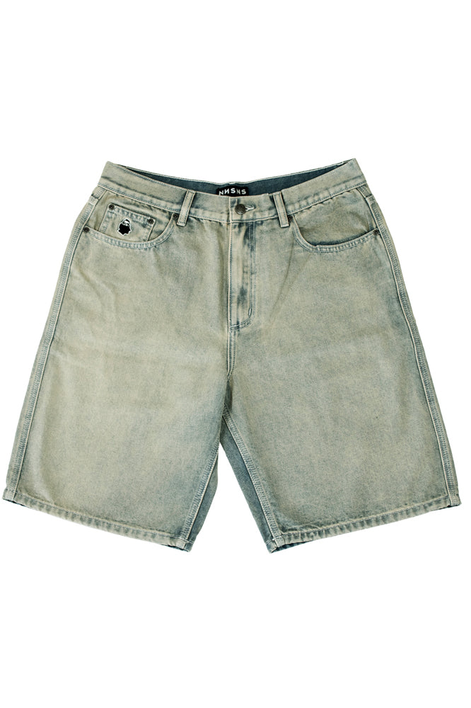 NNSNS Clothing Biggerfoot Denim Shorts Tinted Denim