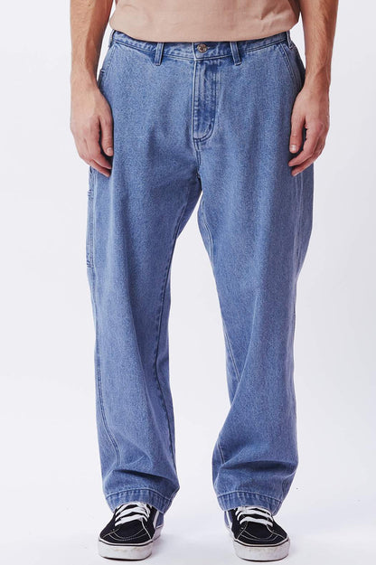 OBEY Hardwork Carpenter Denim Light Indigo