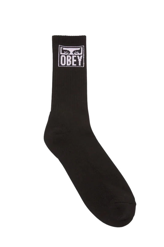 Obey Eyes Icon Socks Black