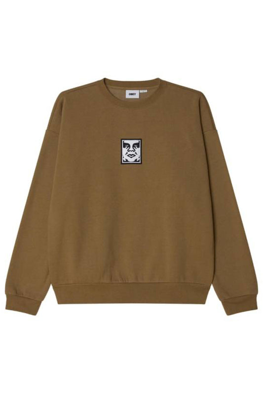 Obey Icon Extra Heavy Crew II Elmwood