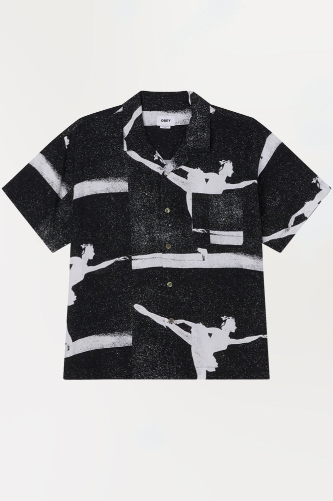 Obey Jacques Woven Black Multi