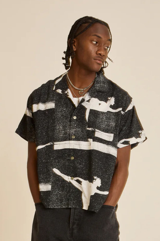 Obey Jacques Woven Black Multi