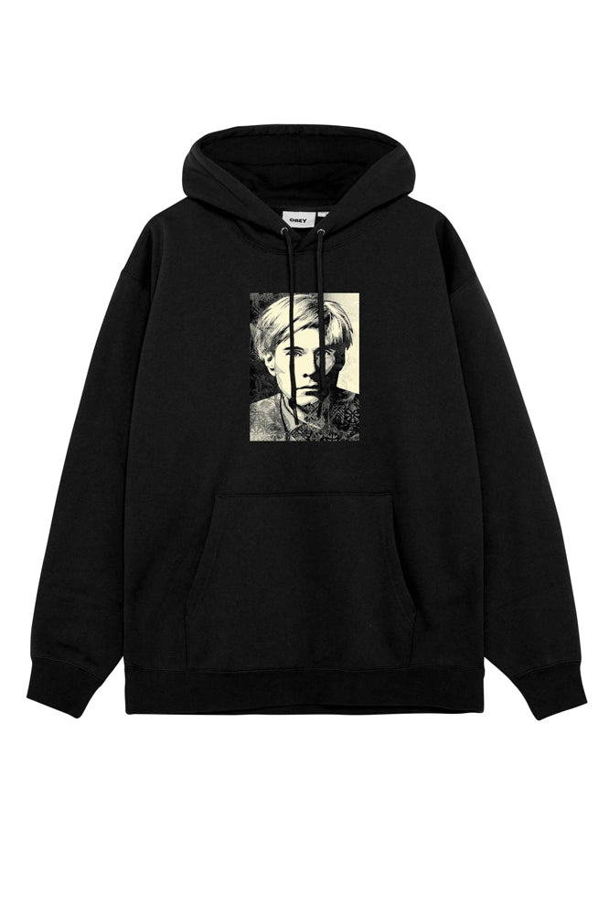 Obey Warhol Hoodie Black