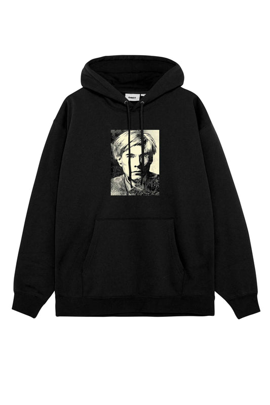 Obey Warhol Hoodie Black