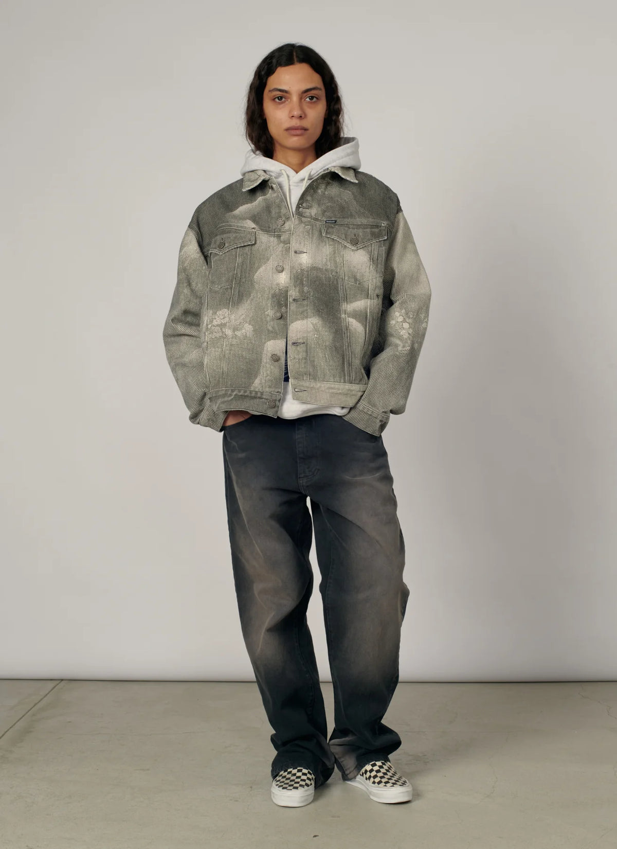 Rassvet LOOSE FIT NYMPH DENIM TRUCKER JACKET