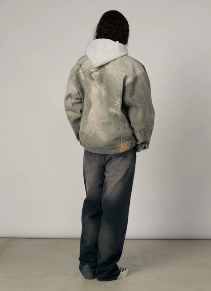 Rassvet LOOSE FIT NYMPH DENIM TRUCKER JACKET